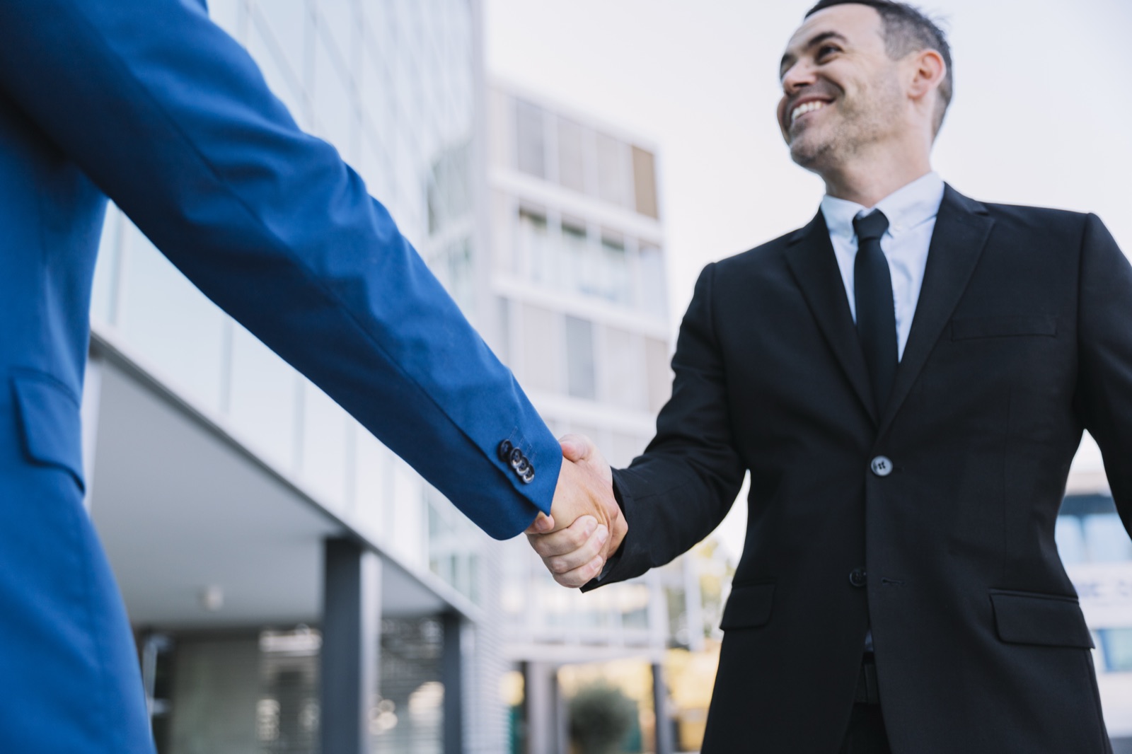Stockový handshake